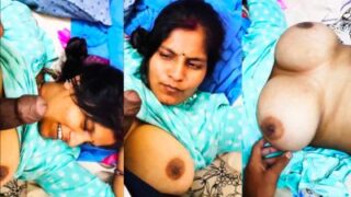Milf and her lover enjoy roleplay in Hindi bf video