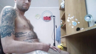 Caught me jerking off and helped me cum | Caught Jerking