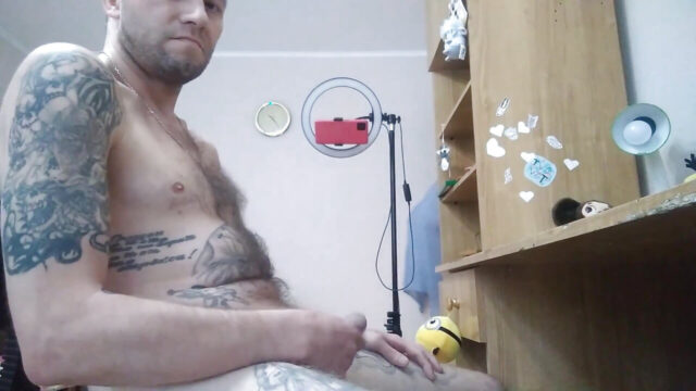 Caught me jerking off and helped me cum | Caught Jerking