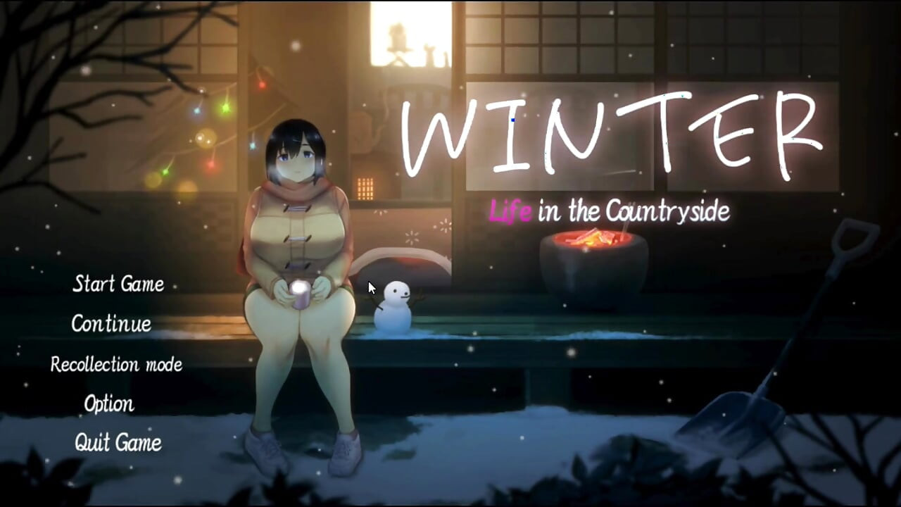 Hentai Game – Massive Tits Babe Rough Sex in Cold Weather