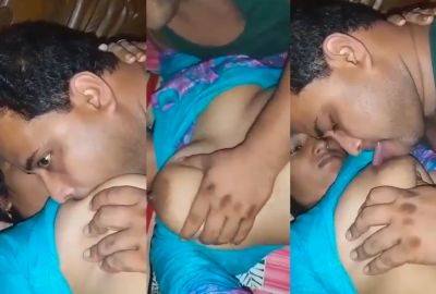 Jija sucks his Sali’s milky boobs in Bangla porn