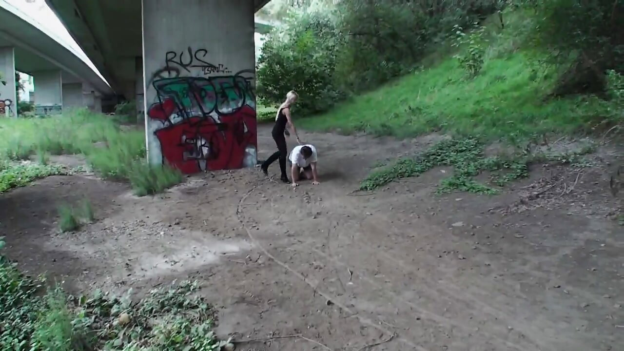Riding her pony boy with speed