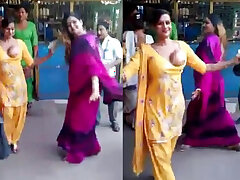 Diwali by Boob Show in Salwar Suit