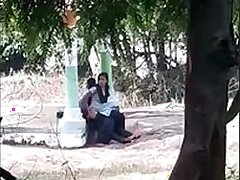 College lover outdoor fucking dress