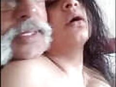 Desi girl having fun and blowjob in home with uncle