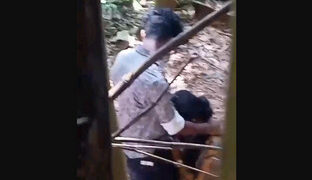 Mallu girl outdoor blowjob