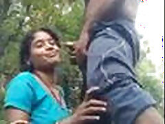 Outdoor Romance with Odias Hot Couple