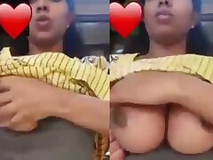 Videocall with a busty Mallu