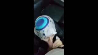 Hot hijabi girl sucking