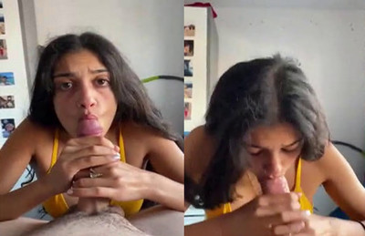 UK Pakistani Hot Teen Girl Sucking a Cock Like There’s No Tomorrow