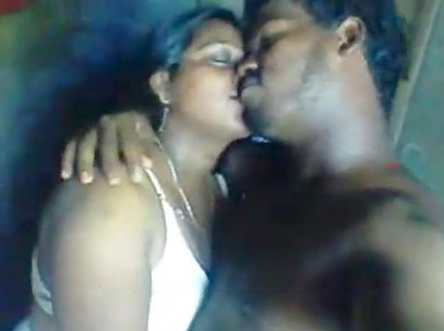 Village aunty enjoying with young lover