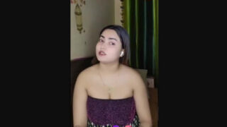Famous YouTuber Pressing Boobs with Full Face & Making Doggy Pose