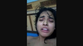 Beautiful Girl inserting pens Lollypop in Ass And Pussy and Moaning