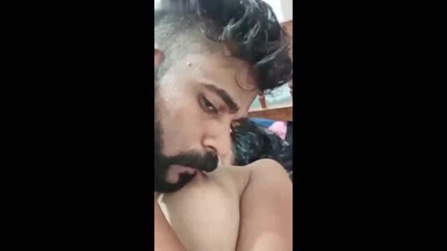 HORNY Wife Boobs Sucked by Husband Fully Nude DoggyStyle Fucking in Hotel