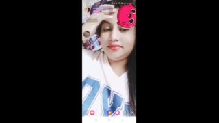 Bong Chamet Girl Alisha Squats on the Table to Give a Better View of Her Pussy With F