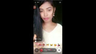 Netha Telugu Girl Topless Playing With Nipples and Boobs Licking