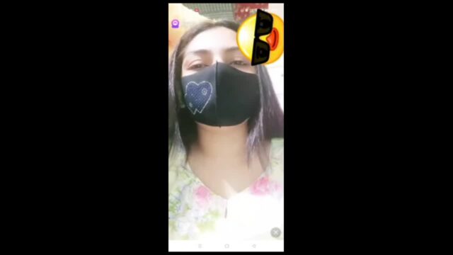 Rikta55 hot girl show dark nipple chamet 121 with mask