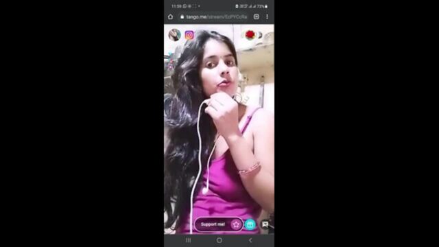 Divya Paroo Boobs Show on Chamet Live live sex video