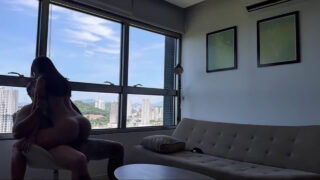 very hot couple fucking in airbnb