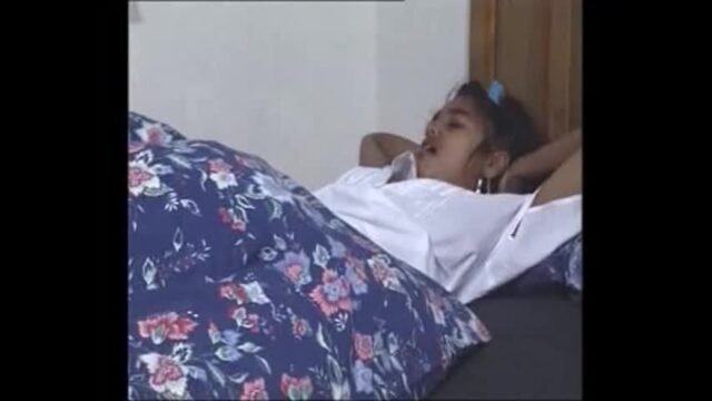Wakes up in morning and starts to masturbate
