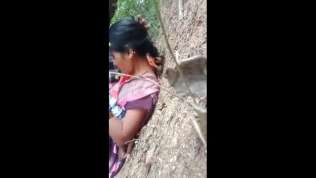 Village Wife Outdoor fucking public sex video