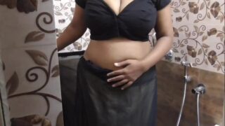 Showering in Bathroom and ex husband banged her