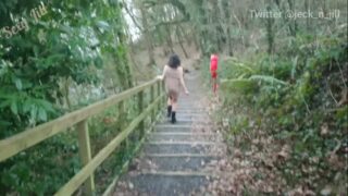 She Couldn’t Wait Anymore Real Outdoor Public Blowjob And Fuck Creampie