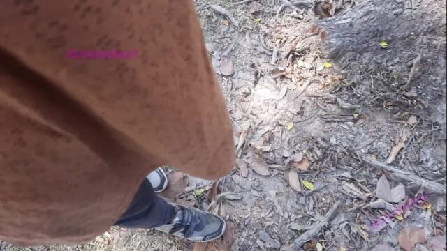 Indian Outdoor Sex at Jungle Hindi Clear Audio hindi audio sex video