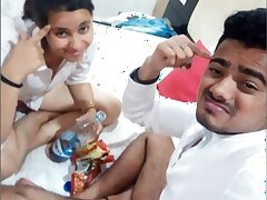Young Couple Enjoys Hotel Room Sex with Sound