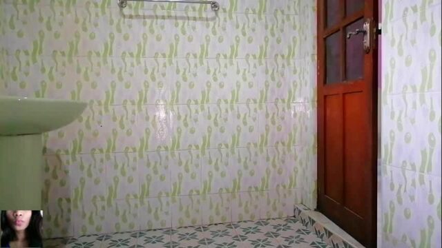 Fucking my co-worker in the bathroom while my wife is at work while sex video