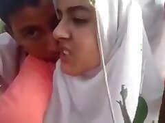 with an eye to hijab fuck