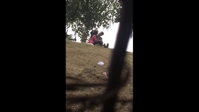 Desi lover fun in park lover sex video