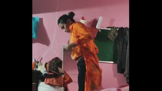 Desi Hidden Cam Sis changing dress and Bro walks in and FK Part 2