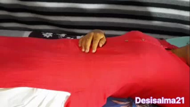 cute indian wife malarvili in salwar enjoyed by bf