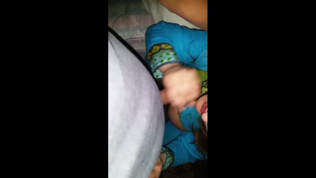 Cheater paki bhabhi in suit giving handjob and blowjob to lover big boobs hanging