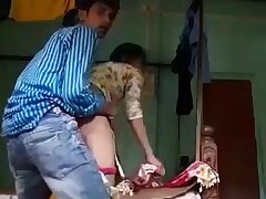 Young teenage girl gets her fill of cock in village