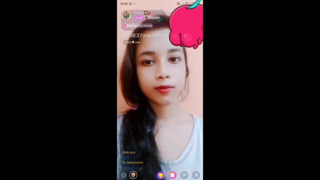 Rosni Showing Boobs & Pussy on Chamet Live with Face live sex video