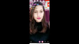 Super Sexy Insta Girl Riyala Lick Her Nipples and Show Pussy on Chamet Live