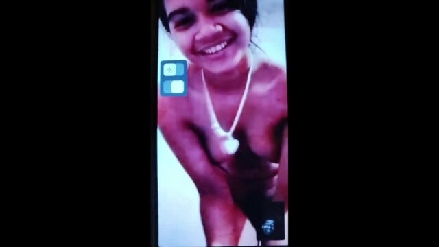 Gf Showing Lover On Vc lover sex video