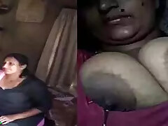 Mallu Ceci flaunts her naked body to a friend