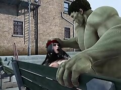 hulk and elektra fucking