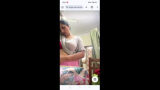 Sujatha Simhadri Seducing and Changing Blouse