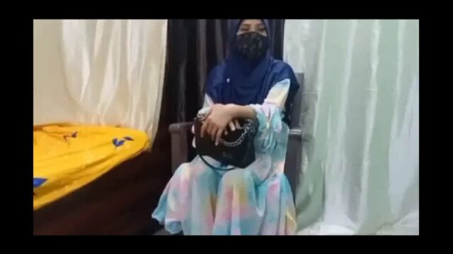 Hijab gf fucked lover hard