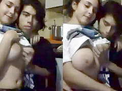 Brother sister boobs