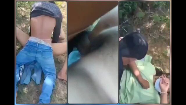 desi Lovers Outdoor Sex With Village girl desi sex video