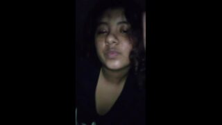 Cute young girlfriend recording masturbate and pissing video for bf