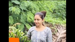 Beautiful wife fucking in garden