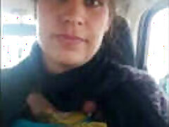 Beautiful Kashmiri Girl sucking and Fucking Inside Car