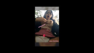 Alana showing her boobs in public park Fingering