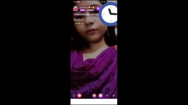 Bangla Girl Cute Pagli Pinching Nipples Chamet Show